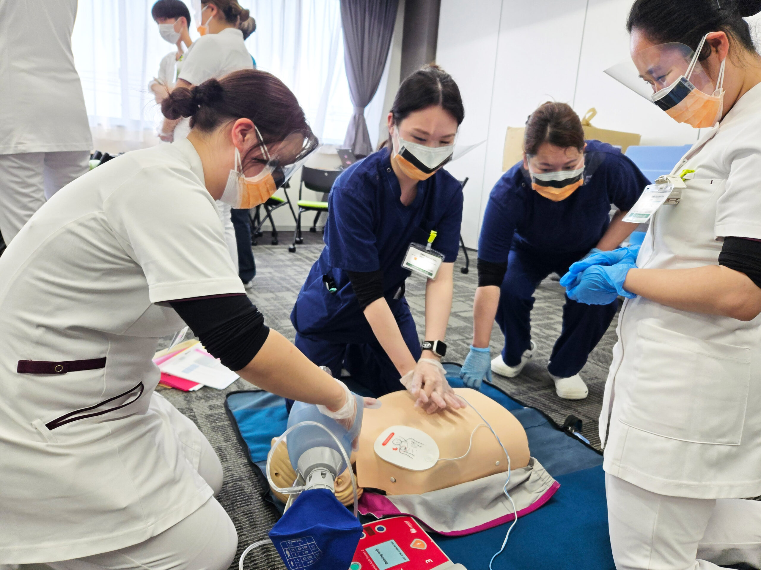 大阪府八尾市にある二次救急指定病院・医療法人徳洲会 八尾徳洲会総合病院 新人教育・BLS研修